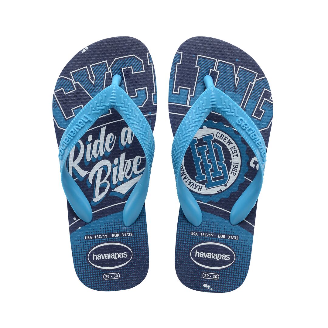 Havaianas Kids Athletic 4127273-1327 Navy Blue/ Turquoise