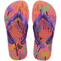 Havaianas Kids Flores 4000052-7600 Pink Porcelain - Μέγεθος 29-30
