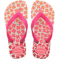 Havaianas | Kids Flores | 4000052-7026 | White/Pink Flux-29-30