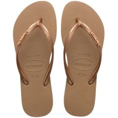 Havaianas | Slim Logo Metallic | 4119875-3581 | Rose Gold-39-40