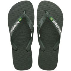 Havaianas | Brasil Logo | 4110850-5983 | Green Olive-43-44