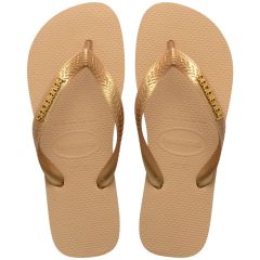 Havaianas | Top Logo Metallic | 4127244-0570 | Golden-37-38