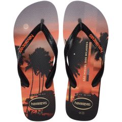 Havaianas | Top Surfer I | 4149971-7345 | Grey Steel/Black/Sunset Orange-43-44