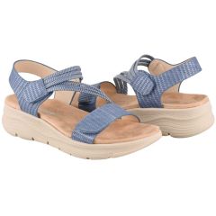 Γυναικεία Ανατομικά Σανδάλια | Amarpies | ABZ26560 | Jeans-37