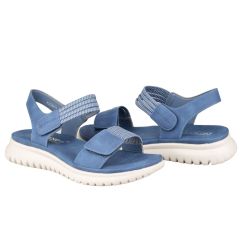 Γυναικεία Ανατομικά Σανδάλια | Amarpies | ABZ26586 | Jeans-36