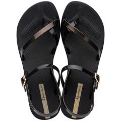 Πέδιλα γυναικεία | Ipanema | Fashion Sand VIII | 780-26344 | Black/Gold Black | (82842-21112) | yfantidis.gr