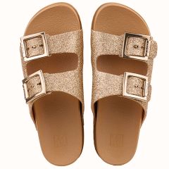 Σαγιονάρες γυναικείες | Zaxy | Partner New AD | 780-26220 | Glitter/Honey/Beige| (18954-BQ286) | yfantidis.gr