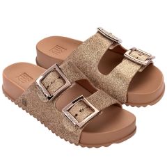 Σαγιονάρες γυναικείες | Zaxy | Partner New AD | 780-26220 | Glitter/Honey/Beige| (18954-BQ286)-38