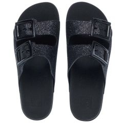 Σαγιονάρες γυναικείες | Zaxy | Partner New AD | 780-26220 | Black/Glitter Black | (18954-BI719) | yfantidis.gr