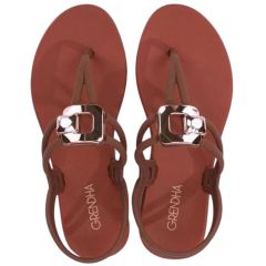 Grendha Cacau Contemporanea Sa Coffee | 780-23183 | Orange/Brown | (18690-AN607) - Μέγεθος 39