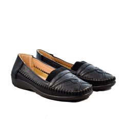 Γυναικεία Ανατομικά Παπούτσια 770108 Μαύρο | yfantidis.gr