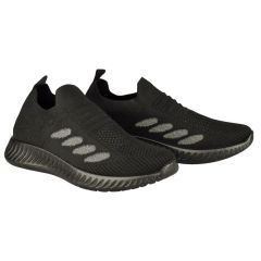 Γυναικείο Ελαστικό Sneaker | Υφαντίδης | 635915 | Μαύρο - Μέγεθος 36