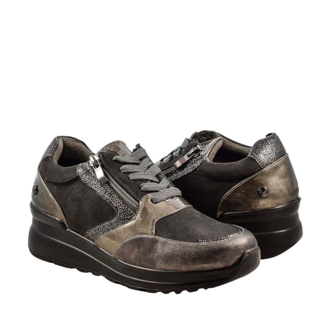Γυναικεία Παπούτσια Ανατομικά Amarpies AST22304 Ατσαλί